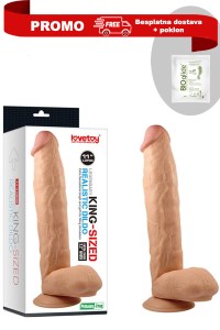 Promo Legendary King sized veliki realni dildo sa testisima LVTOY00194